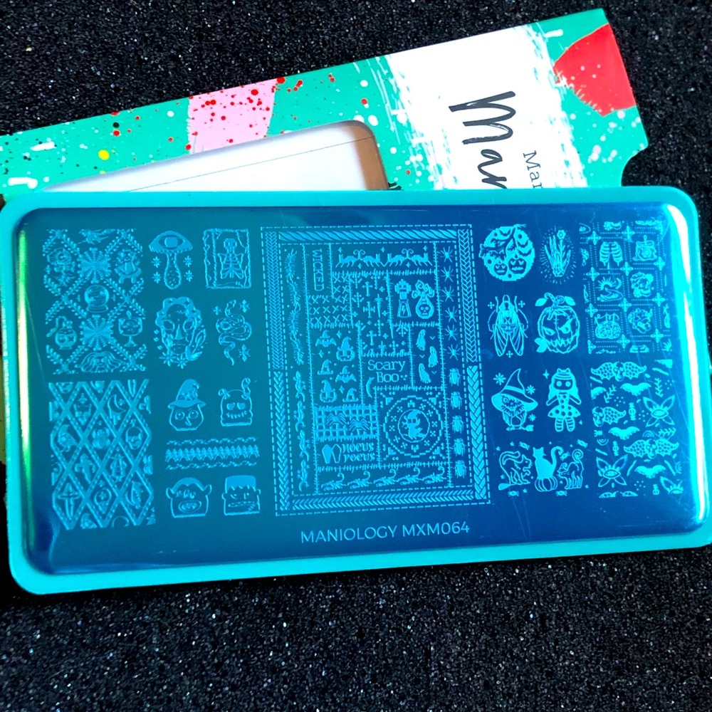 💚3/$15 - Halloween Nail Stamping Plate - MXM064